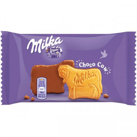 Milka Choco Cow Biscuiti cu Ciocolata in Forma de Vacuta 40g