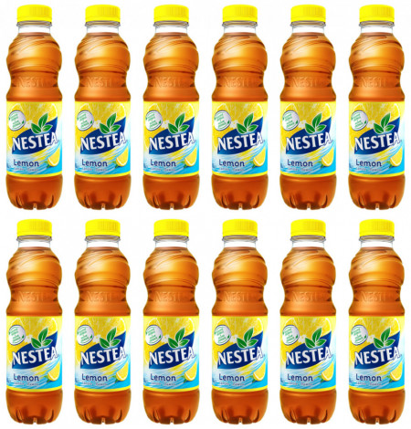 Nestea Lemon Bautura Racoritoare Necarbogazoasa cu Suc de Lamaie 12 buc x 500ML