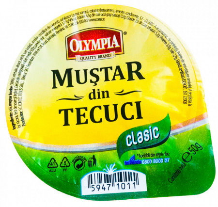 Olympia Mustar din Tecuci Clasic 50g