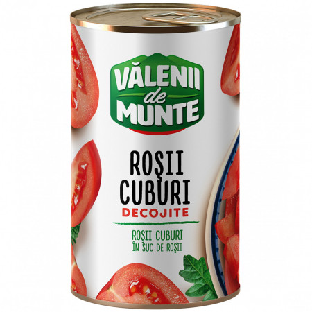 Rosii Cuburi Decojite Valenii de Munte 400g