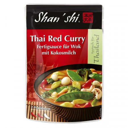 Shan Shi Sos Aromatic Thai Red Curry 120g
