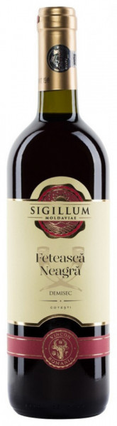 Sigillum Moldaviae Feteasca Neagra Vin Rosu Demisec 13% Alcool 750ml