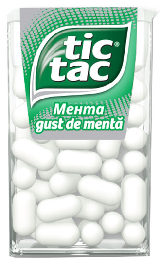 Tic Tac Drajeuri cu Gust de Menta 49g