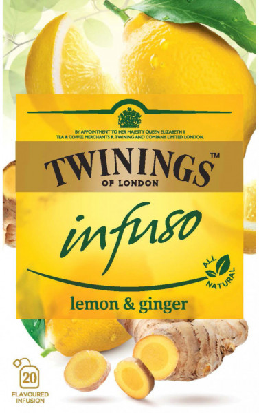 Twinings Ceai Infuzie Lamaie Si Ghimbir 25plicuri x 1.5g