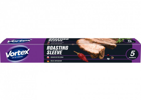 Vortex Tub pentru Copt din Polietilena Tereftalata 5m