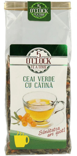 5 O`Clock Ceai Verde cu Catina 200g