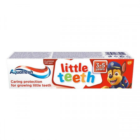Aquafresh Little Teeth Pasta de Dinti pentru Copii 3-5 Ani 50ml