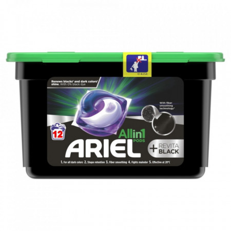 Ariel All in 1 Pods Capsule de Detergent Lichid pentru Rufe pentru 12 Spalari