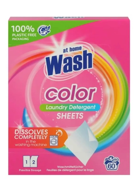 At Home Detergent Rufe Benzi-Foi Color 30 buc – 60 Spalari