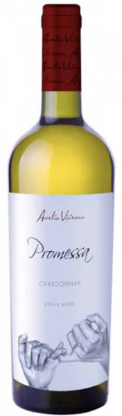 Aurelia Visinescu Promessa Chardonnay Vin Alb Sec 13.5% Alcool 750ml