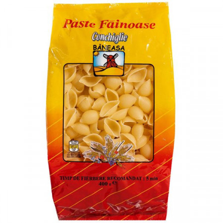 Baneasa Conchiglie Paste Fainoase 400g
