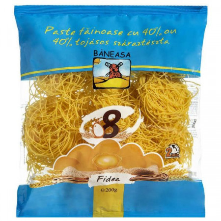 Baneasa Fidea Cuiburi Paste Fainoase cu 8 Oua 200g