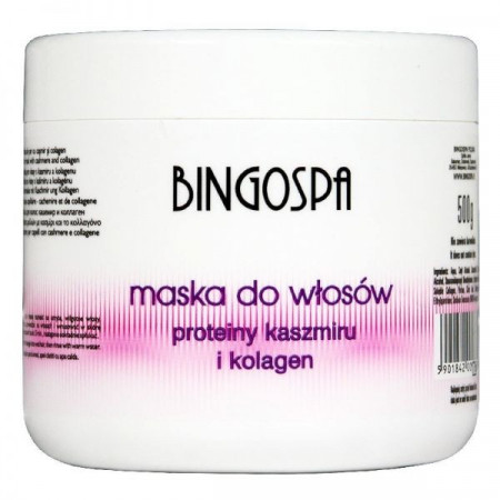 Bingospa Masca de Par cu Proteine din Casmir si Colagen 500g