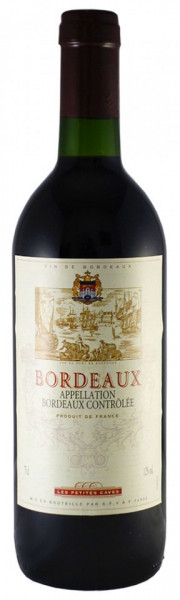 Bordeaux Appelation Bordeaux Controlee Vin Rosu Sec 12.5% Alcool 750ml