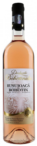 Bucium Dealurile Bohotinului Busuioaca de Bohotin Vin Rose Demisec 12.5% Alcool 750ml