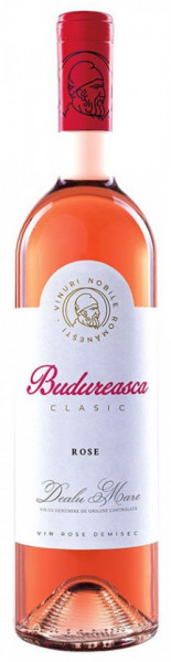 Budureasca Clasic Vin Rose Demisec 13% Alcool 750ml