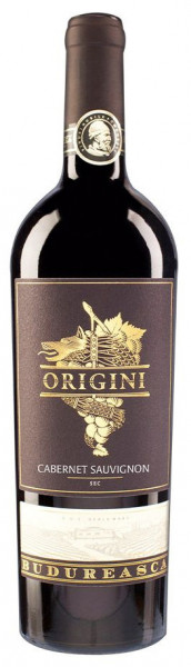 Budureasca Origini Cabernet Sauvignon Vin Rosu Sec 14.5% Alcool 750ml