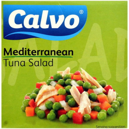 Calvo Salata Mediteraneana cu Ton 150g