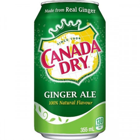Canada Dry Bautura Racoritoare Carbogazoasa cu Zahar si Indulcitori 330ml