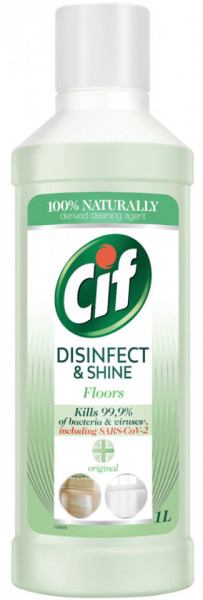 Cif Disinfect & Shine Lichid de Curatat pentru Podele 1L