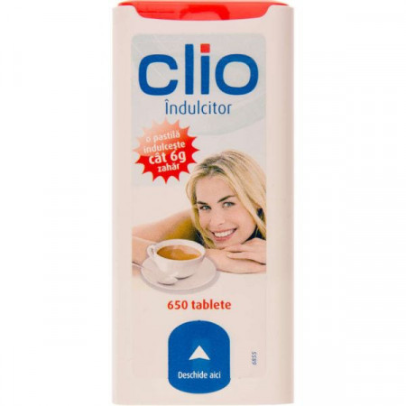 Clio Indulcitor Dietetic 650 tablete
