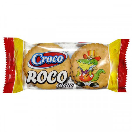 Croco Roco Biscuiti cu Crema de Cacao 56g