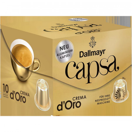 Dallmayr Capsa Crema D'oro Cafea Crema 10 capsule 56g