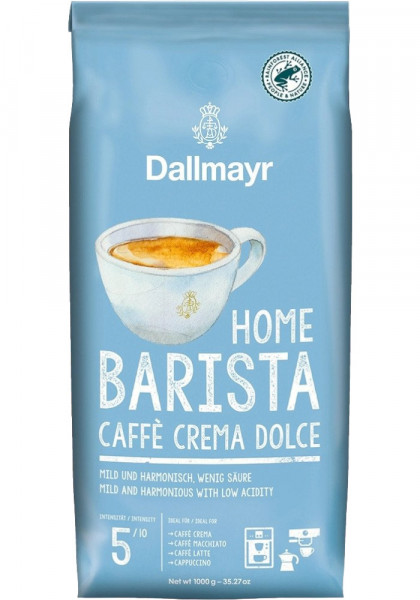 Dallmayr Home Barista Caffe Crema Dolce Cafea Boabe Prajita 1Kg