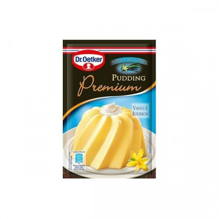 Dr.Oetker Budinca Premium Vanilie si Bourbon 34g