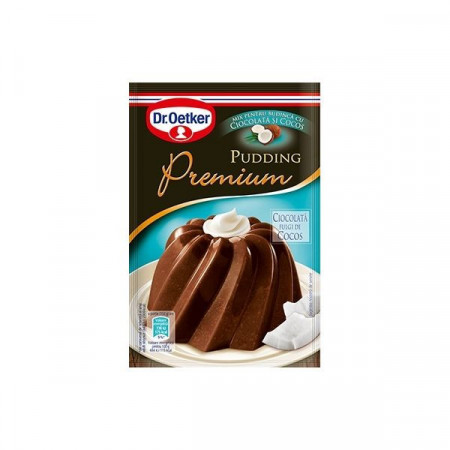 Dr.Oetker Mix pentru Budinca Premium cu Ciocolata si Cocos 30g