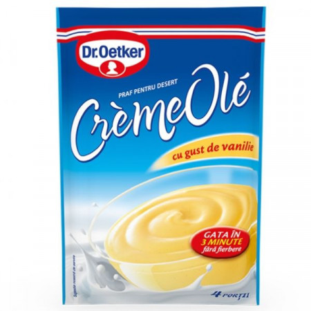 Dr.Oetker Mix pentru Desert Creme Ole cu Gust de Vanilie 80g