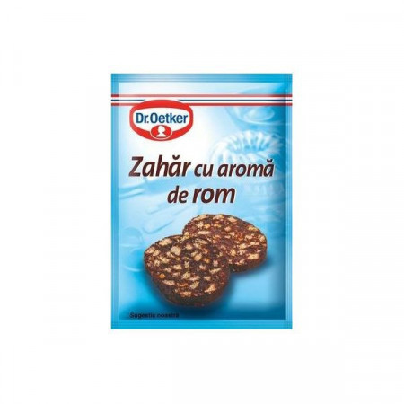 Dr.Oetker Zahar cu Aroma de Rom 8g