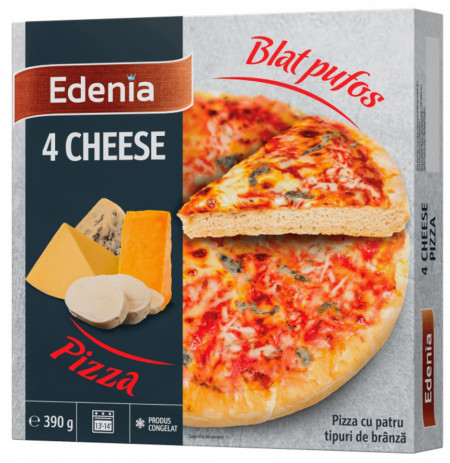 Edenia Pizza 4 Cheese 390g