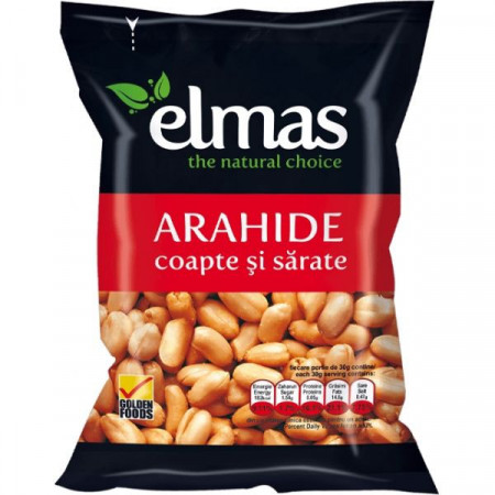 Elmas Arahide Decojite Coapte si Sarate 300g