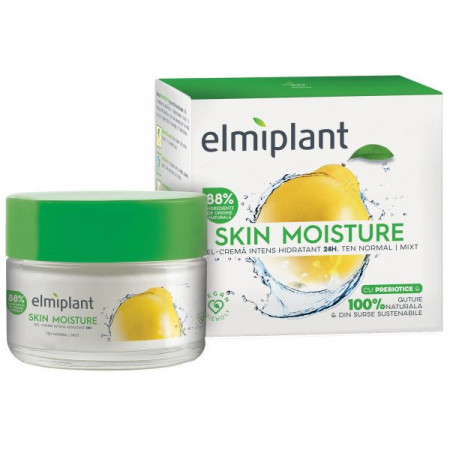 Elmiplant Skin Moisture Crema Hidratanta de Zi pentru Ten Normal 50ml