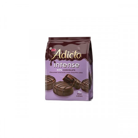 Eti Adicto Intense Mini Prajitura cu Crema de Ciocolata si Glazura de Cacao 144g