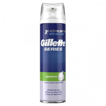 Gillette Series Sensitive Spuma de Ras 250ml