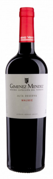 Gimenez Mendez Alta Reserva Malbec Vin Rosu Sec 14% Alcool 750ml