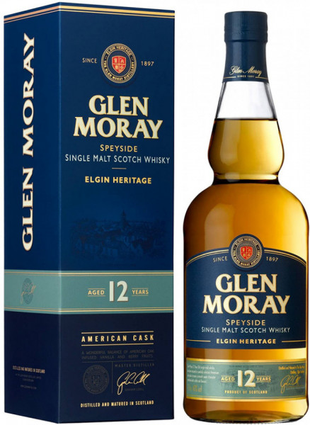 Glen Moray 12 Ani Single Malt Whisky 40% Alcool 700ml