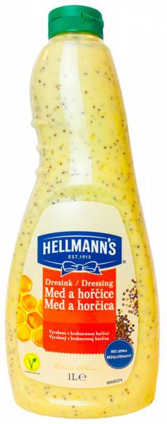 Hellmann's Dressing pentru Salata cu Miere si Mustar 1L