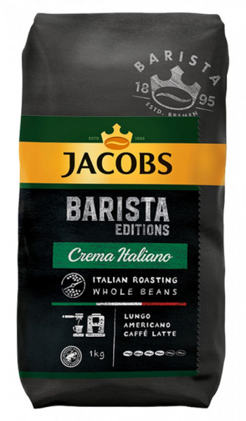 Jacobs Barista Edition Crema Italiano Cafea Boabe Prajita 1Kg
