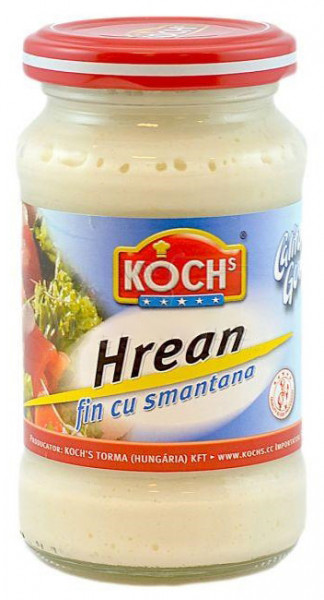 Koch's Hrean Fin cu Smantana 190g