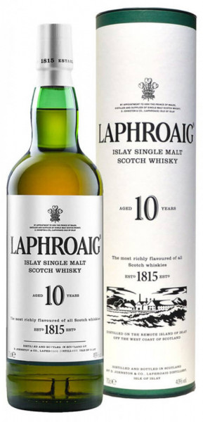 Laphroaig 10 Ani Whisky Scotian 40% Alcool 700ml