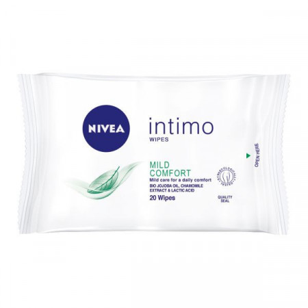 Nivea Servetele Umede Intimo Mild Comfort 20bucati