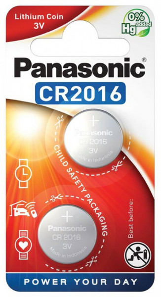 Panasonic Baterii CR2016 2buc