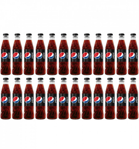 Pepsi Max Bautura Racoritoare Carbogazoasa cu Aroma de Cola fara Zahar 24 buc x 250ml