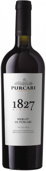 Purcari Merlot de Purcari Vin Rosu Sec 14% Alcool 750ml