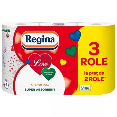 Regina Love Prosoape de Bucatarie Decorate 3 straturi 2+1 Gratis