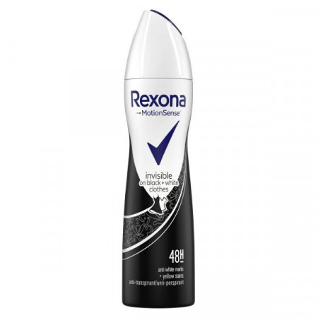 Rexona Invisible Black&White Anti-Perspirant Spray 150ml