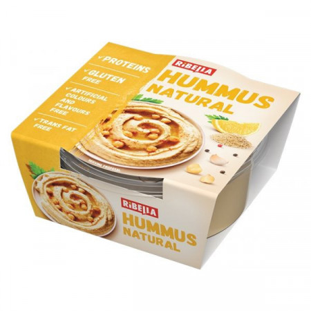 Ribella Hummus Pasta din Naut Natural fara Gluten 200g